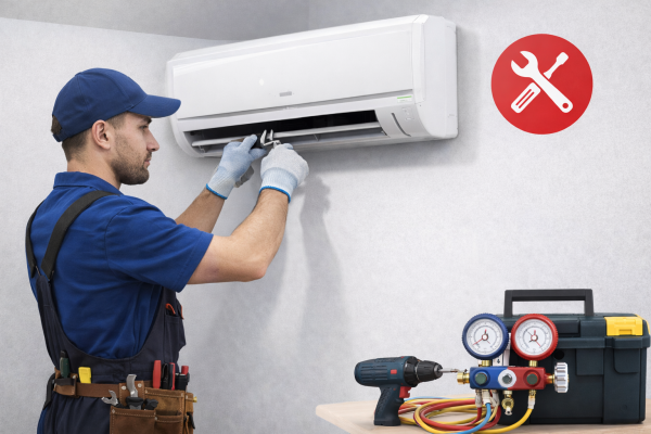 Установка, монтаж кондиционера